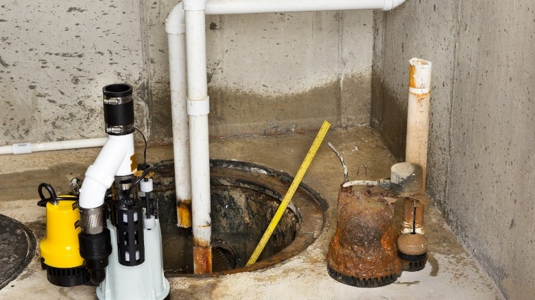 Replacing an old sump pump with a new one
