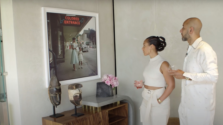 Keys and Dean with Gordon Parks photo 