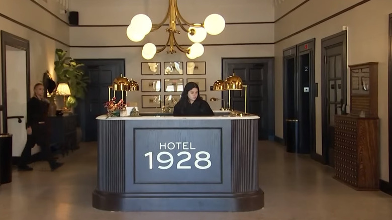 The lobby of Hotel 1928