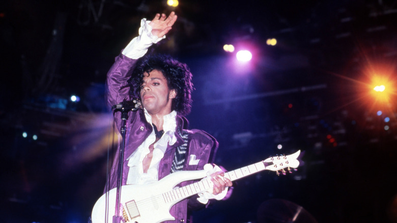 Prince On Purple Rain Tour