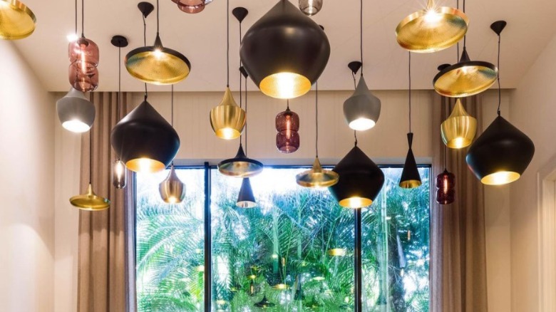 serena williams hanging pendant lighting