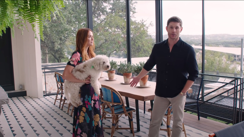 Jensen Ackles' screened in porch