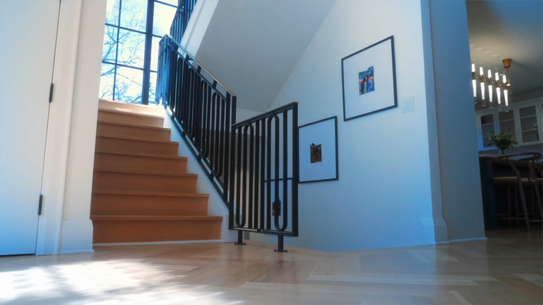 Glimpse of the stairs