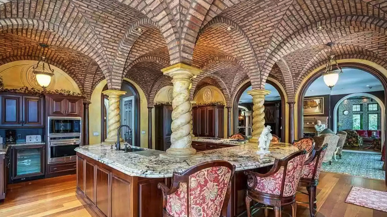 Medieval-inspired kitchen