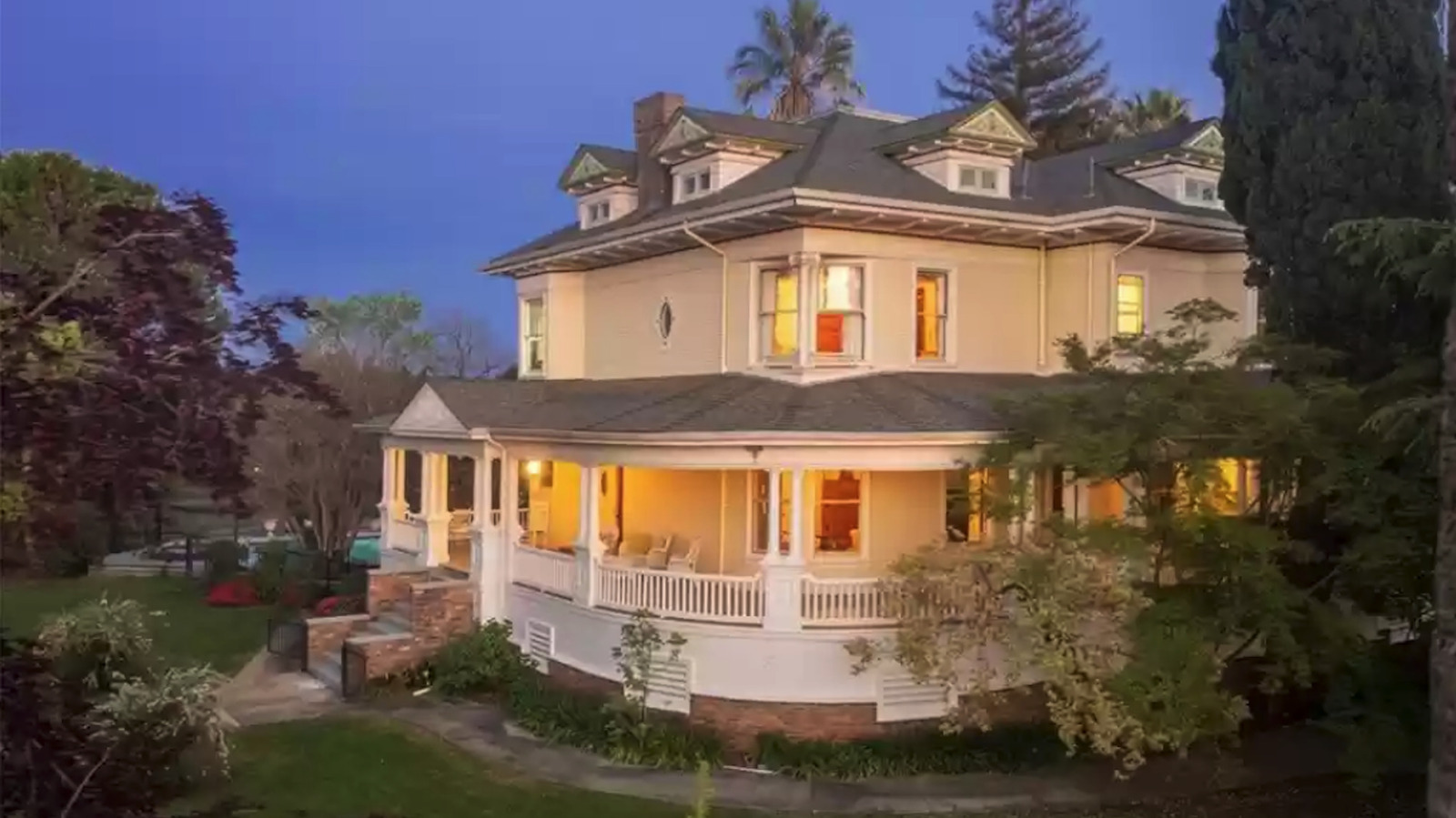 Take A Tour Of Luxurious $900K Victorian That Features Olive Orchard