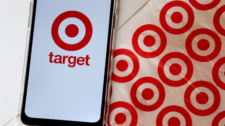 target app and store bag 