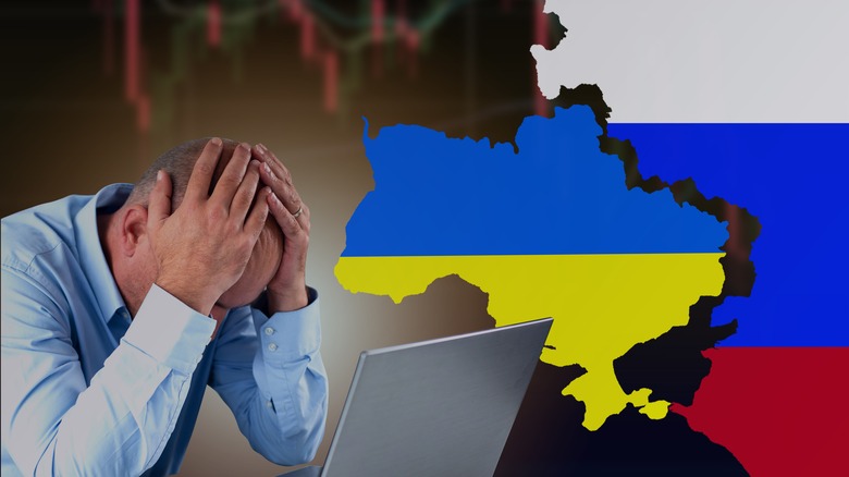 Stock decrease and Ukraine war