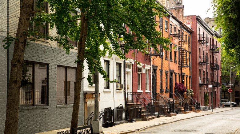 Buildings in Greenwich Village