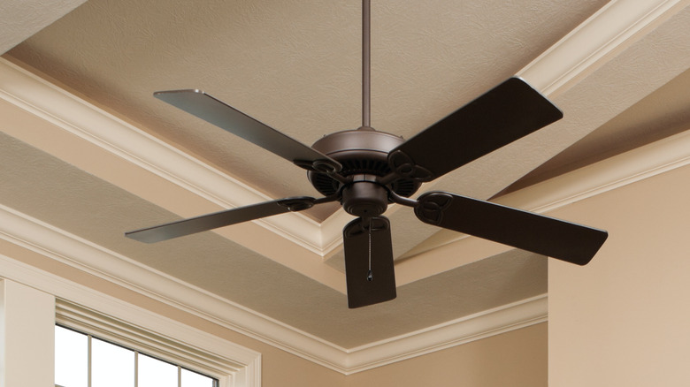 ceiling fan in room