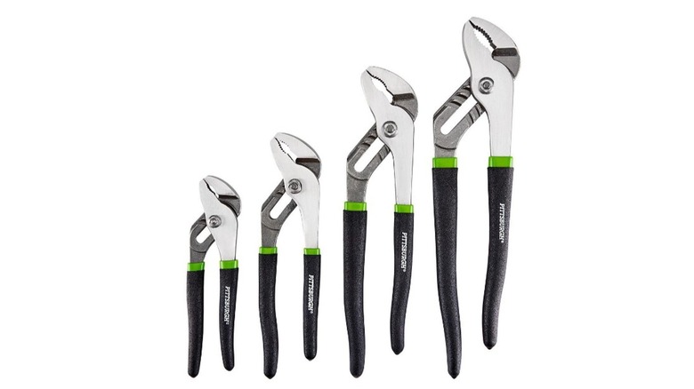 The Pittsburgh Tongue and Groove Joint Pliers set