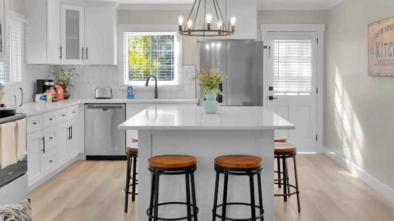 Modern kitchen with island