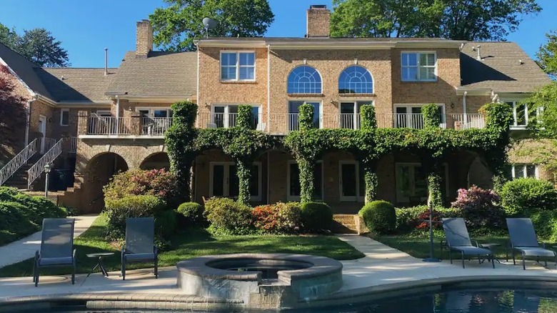 Spanish-style home with pool