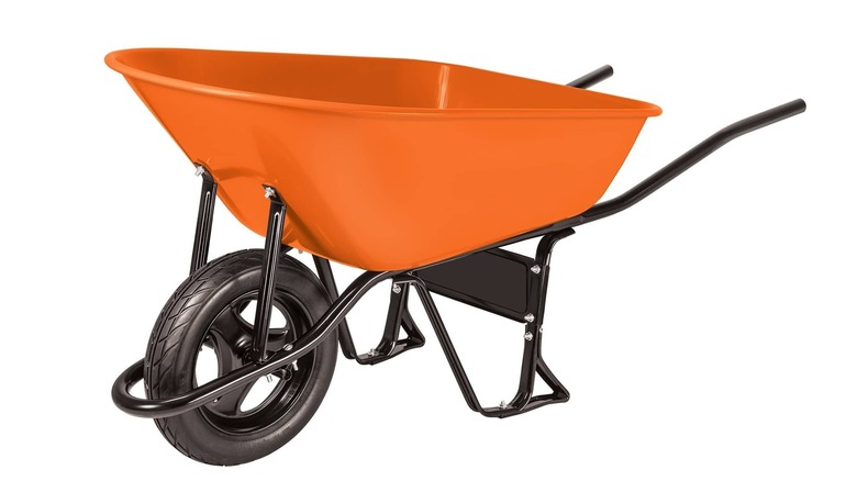 a wheelbbarrow