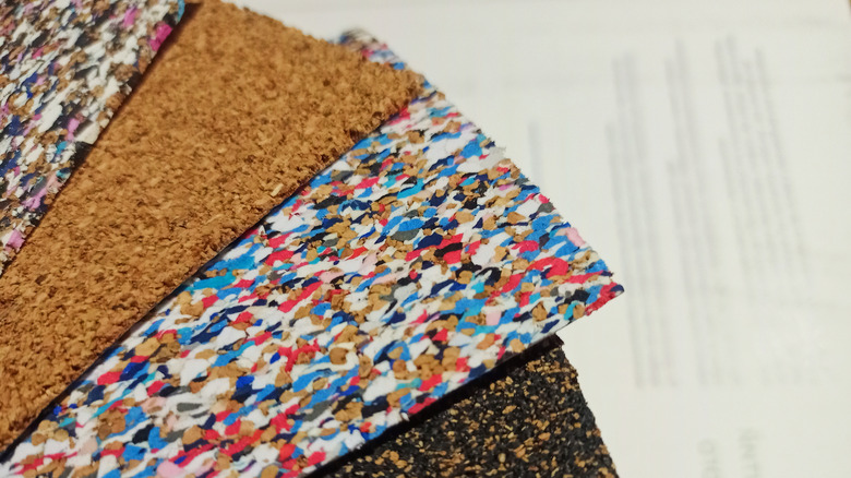 different types of cork underlayment