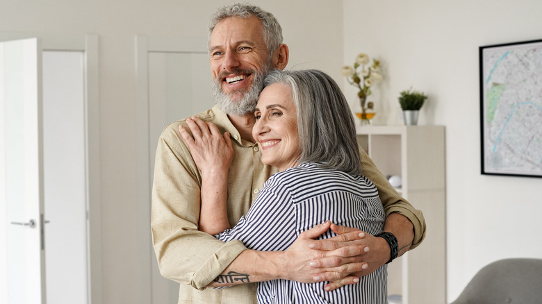 older couple in home