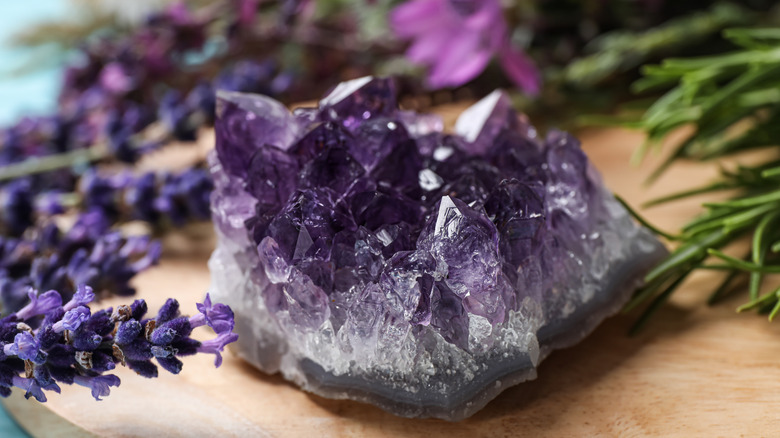 chunck of amethyst geode