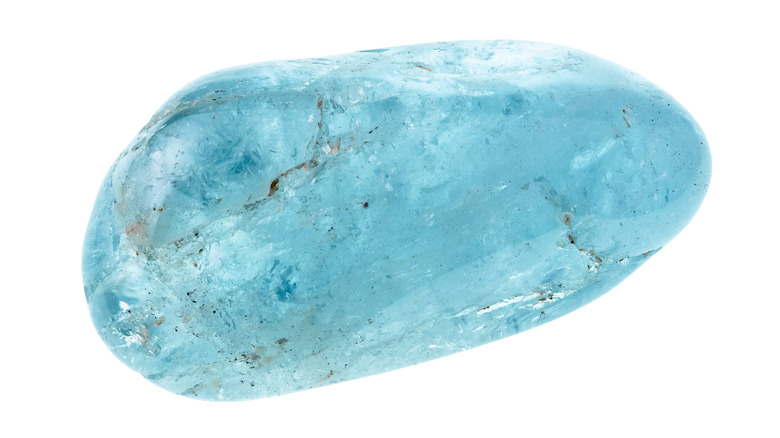 Aquamarine healing stone