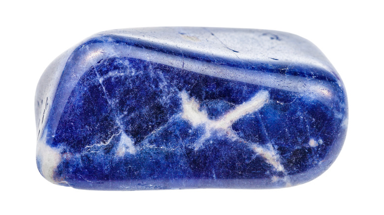 Sodalite healing stone