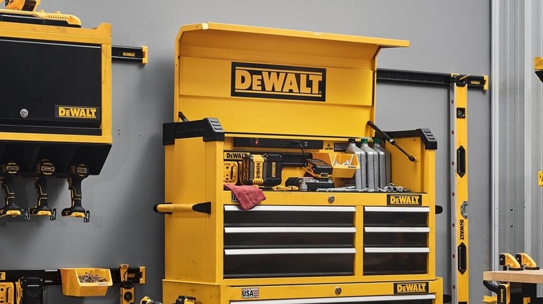 DeWalt Drawer Tool Chest in garage