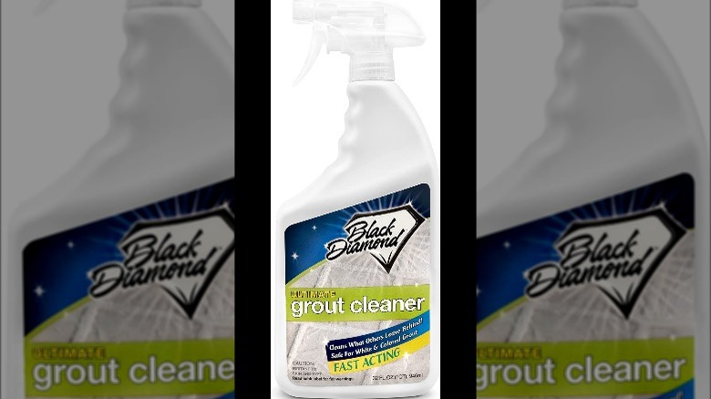 Black Diamond grout cleaner