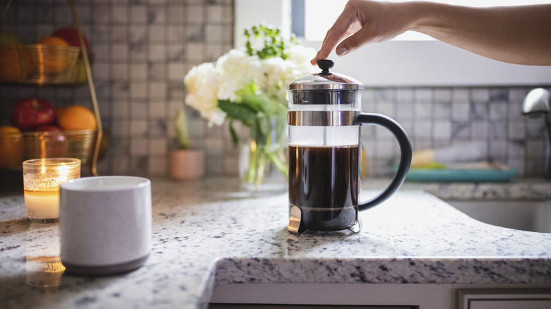 french press coffee