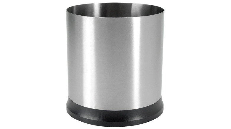 steel utensil holder