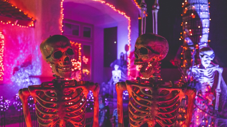 skeleton decorations