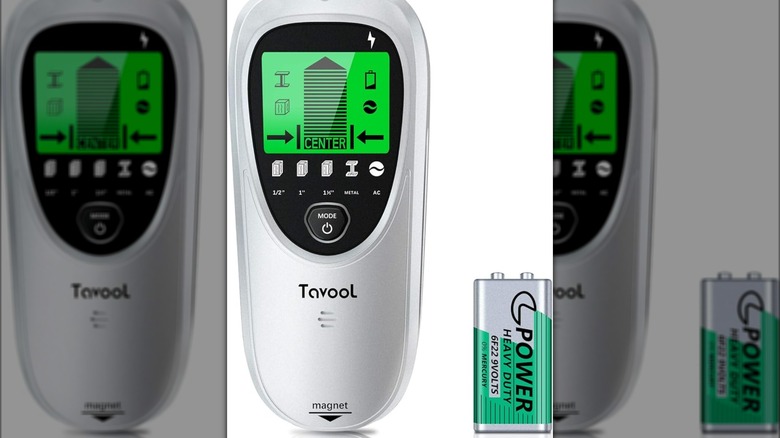 Tavool stud finder with battery