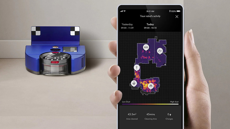 controlling robot vacuum from smart phone