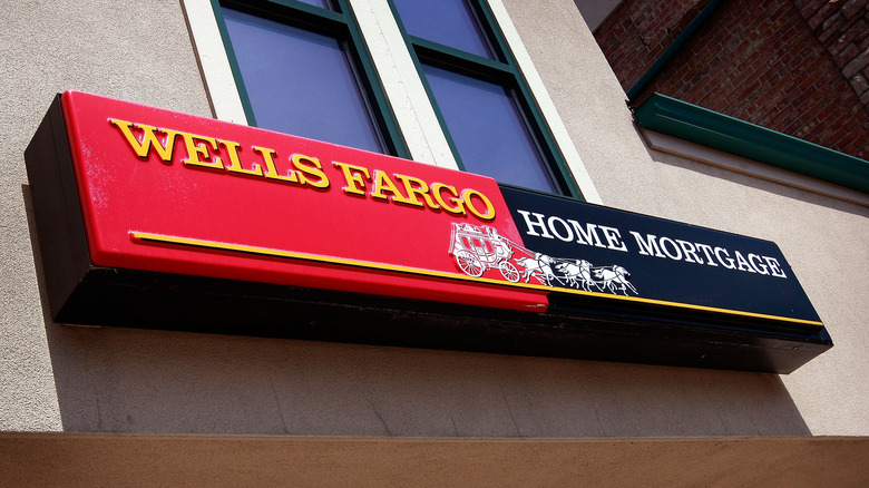 wells fargo home mortgage sign