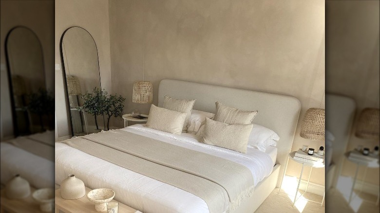 Neutral and clean bedroom