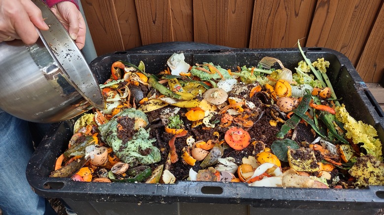 Making compost