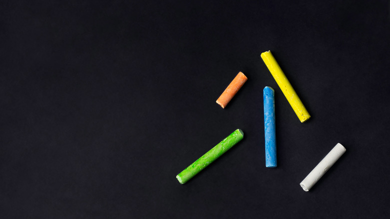 chalk sticks