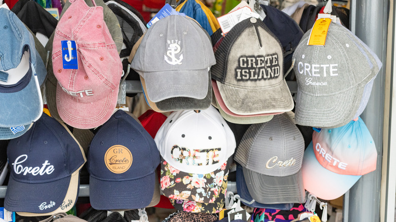 Baseball hat collection