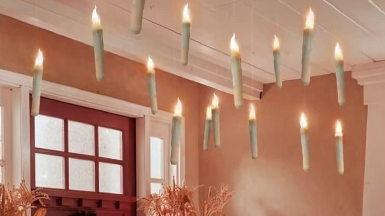 Floating candle decor