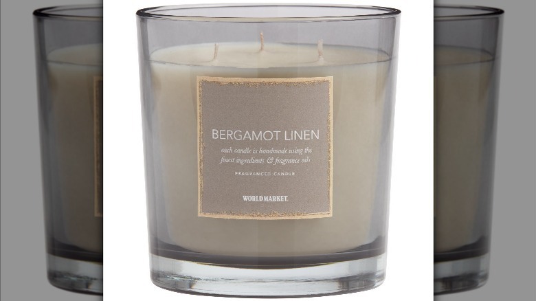 Bergamont Linen Candle