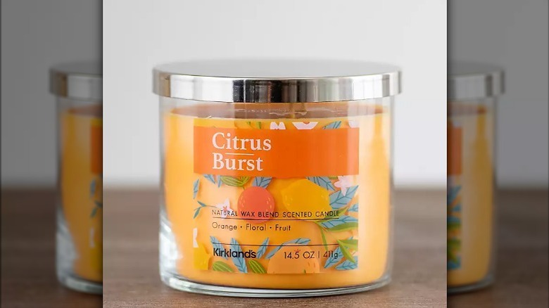 Citrus Burst candle