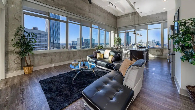 modern skyline view apartment