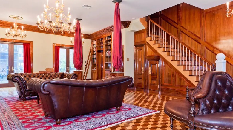 elegant historic living room