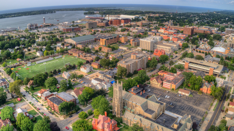 Aerial Erie, Pennsylvania