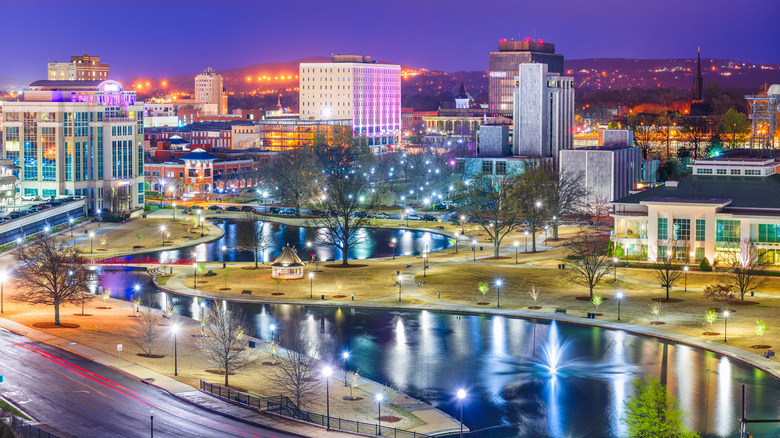 Huntsville, Alabama cityscape