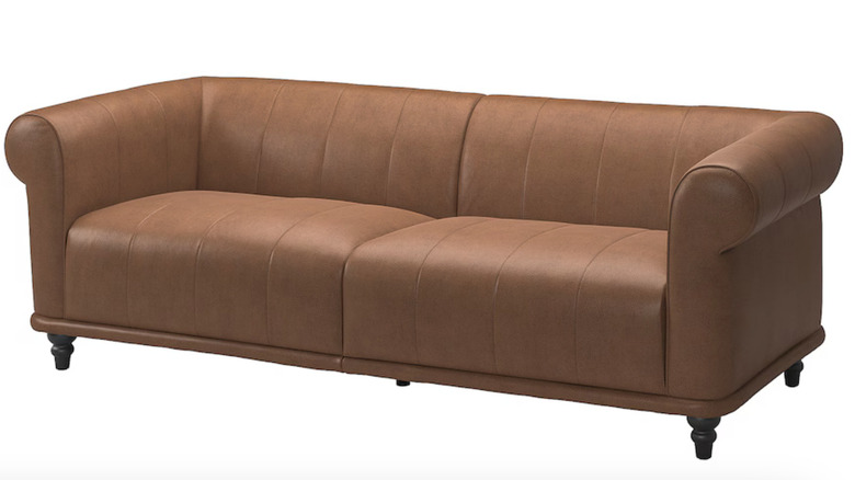 VISKAFORS sofa from IKEA in brown