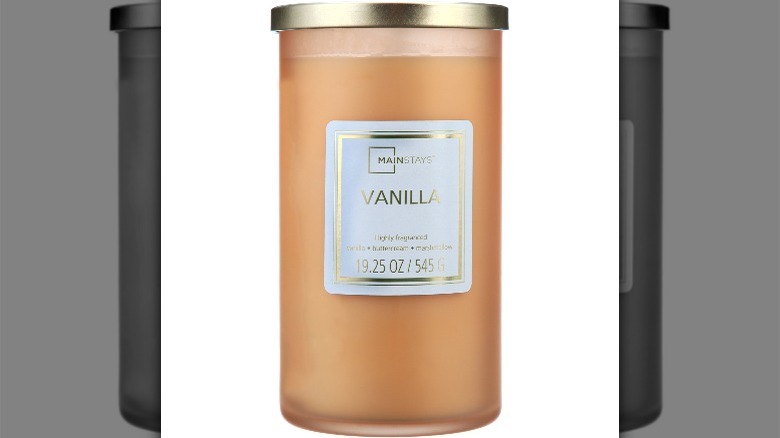 Mainstays Vanilla candle