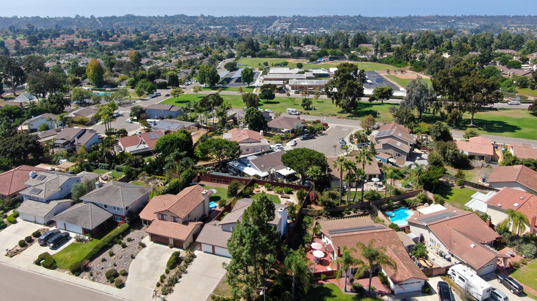 san diego suburban neighborhood