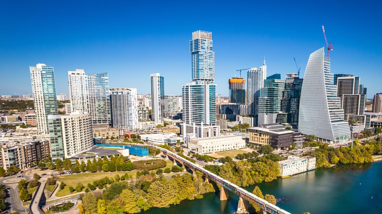 City view of Austin, Texas 