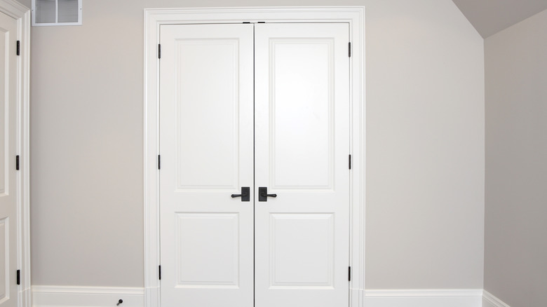 white closet doors