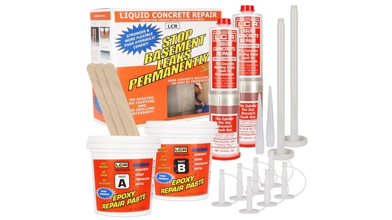 The Polygem Concrete Crack Repair Kit