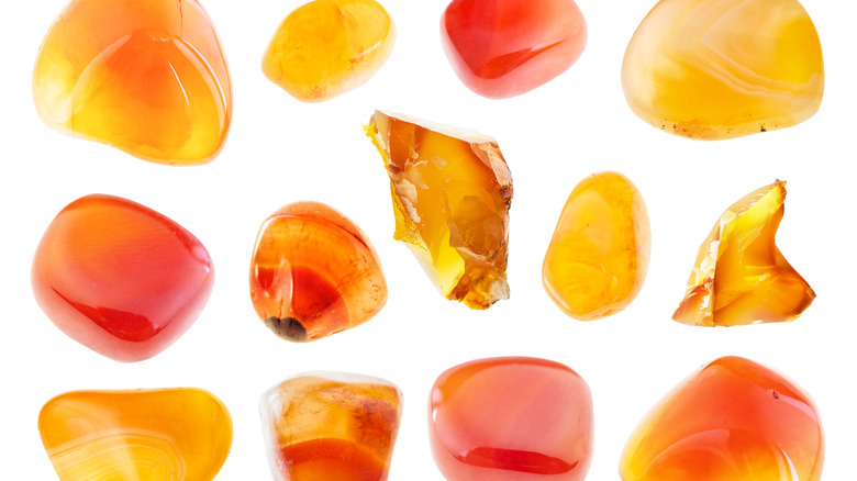  Carnelian stone