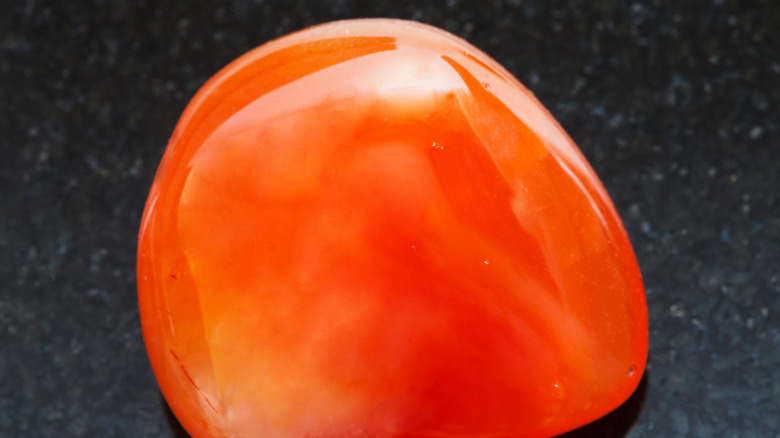 Carnelian stone 