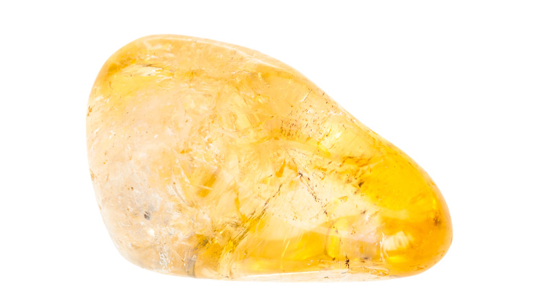 Citrine stone 